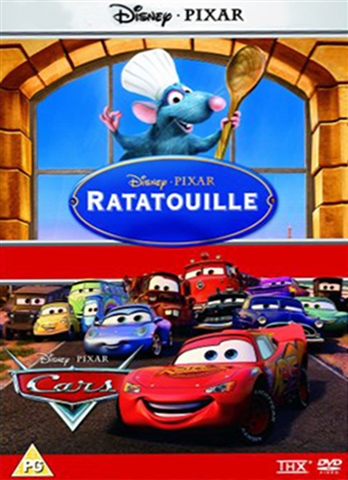 Ratatouille Cars PG 3 Disc